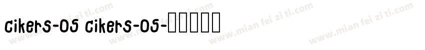 cikers-05 cikers-05字体转换